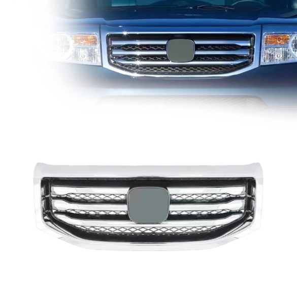 JJQ 75101-SZA-A11 Custom Car Mesh Front Grille For Car For Honda Pilot US 2013-2015