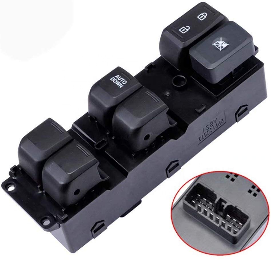 FR RR Car Parts Electric Power Window Lifter Master Control Switch for Kia K2 LHD 11-17 935704X000 935804X000 93580-4X000 5 pins