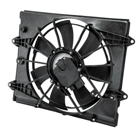 JJQ OEM 19015-5BA-A01New Fan Assembly Radiator Cooling Fan Assembly For Honda Civic 2017-2020